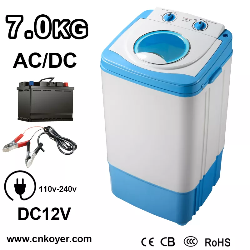 Máy giặt lồng đơn DC 12V